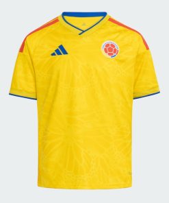 Alternative view of Colombia National Team adidas Youth FIFA x World Cup 2026 Home Replica Jersey - Yellow