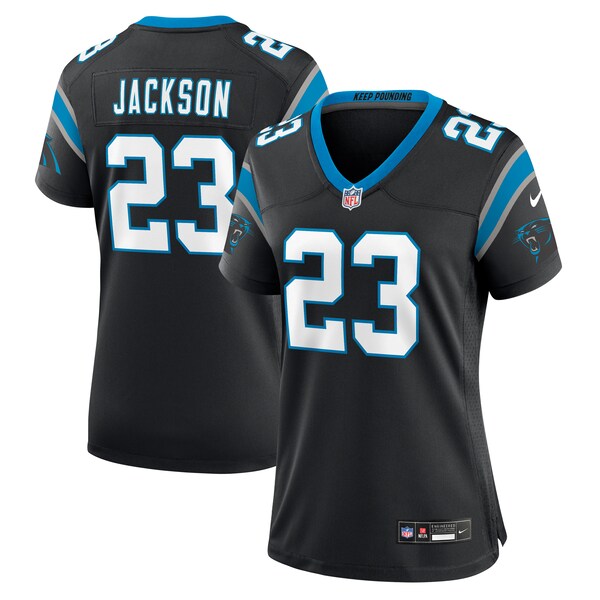 Dane Jackson Carolina Panthers Nike Women's Game Jersey - Black - Image 2