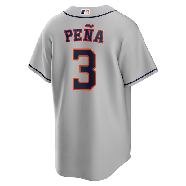 Jeremy Pe?a Houston Astros Nike Replica Player Jersey - Gray/White - Image 5