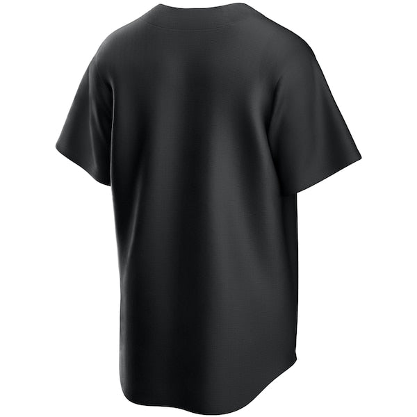 Seattle Mariners Nike Official Replica Jersey - Black/White - Image 3