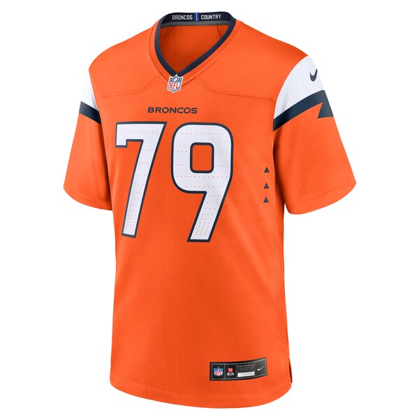 Matt Peart Denver Broncos Nike Team Game Jersey - Orange - Image 2