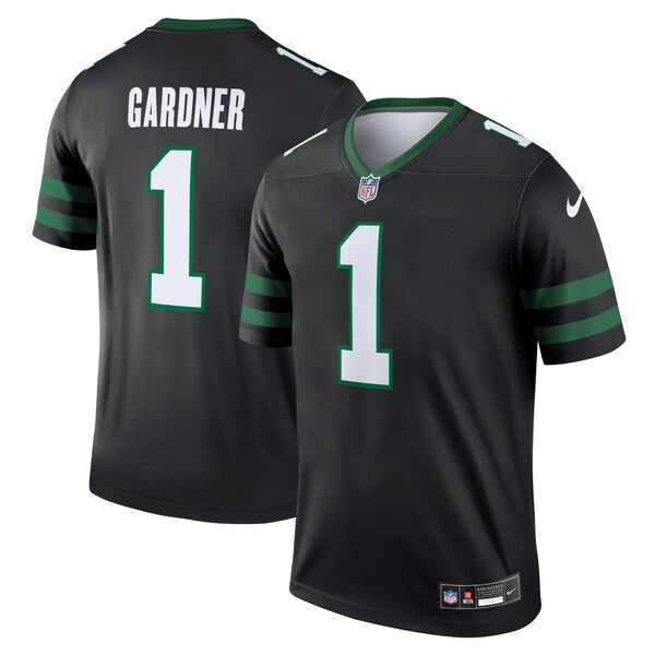 Ahmad Sauce Gardner New York Jets Nike Alternate Legend Jersey - Legacy Black/Green/White