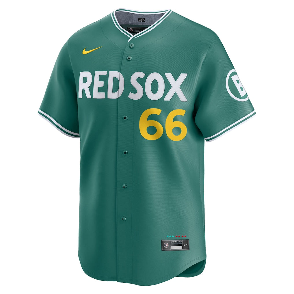 Brayan Bello Boston Red Sox Nike 2025 City Connect Limited Player Jersey - Green - Image 2