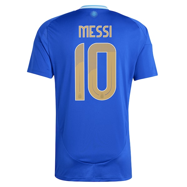 Lionel Messi Argentina National Team adidas 2024 Away Replica Player Jersey - Blue/White - Image 4