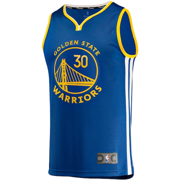 Stephen Curry Golden State Warriors Fast Break Replica Jersey - Icon Edition - Royal - Image 2
