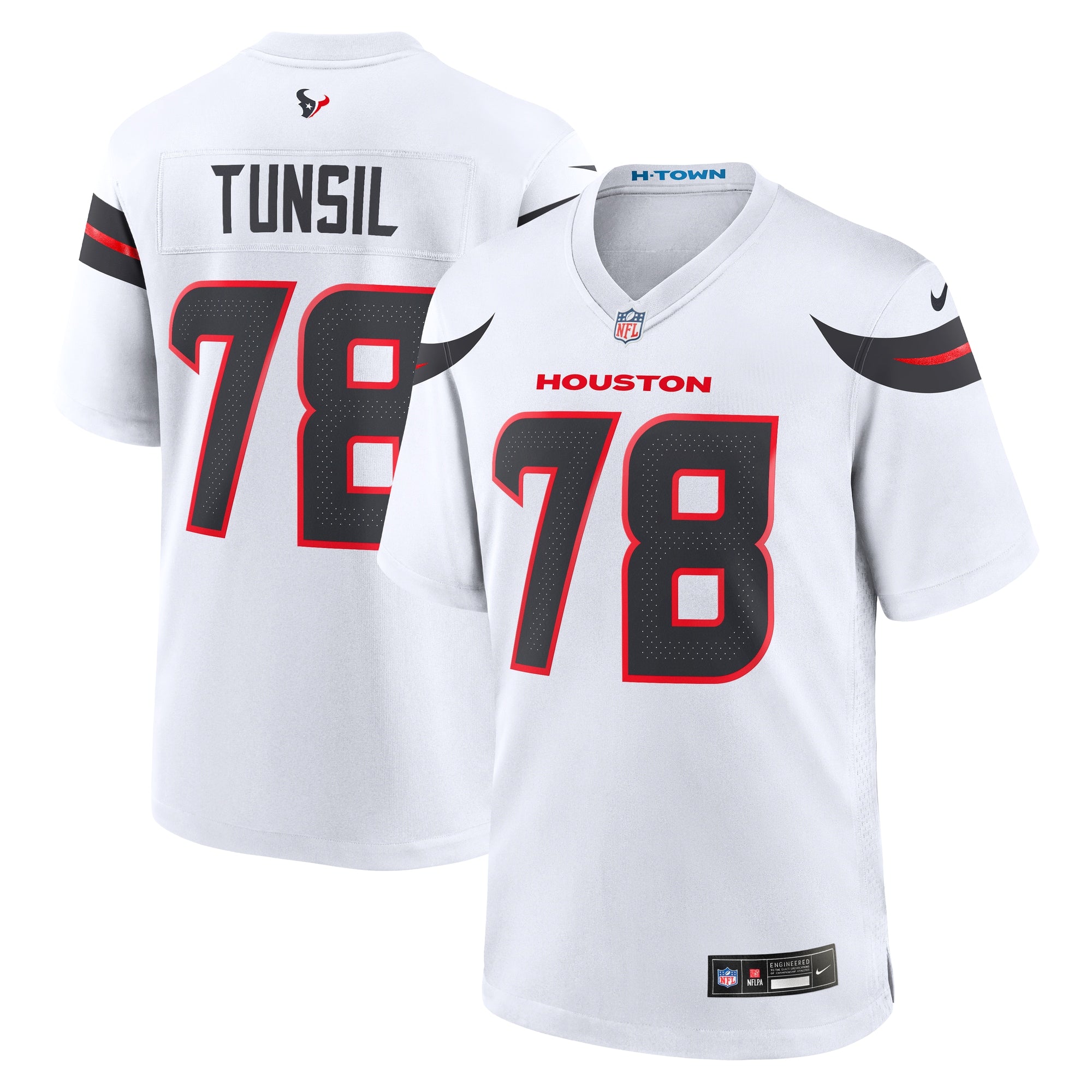 Laremy Tunsil Houston Texans Nike Team Game Jersey - Navy/Red/White - Image 12
