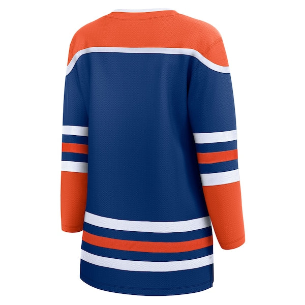 Edmonton Oilers Women's 2025 Stanley Cup Final Home Breakaway Jersey - Royal - Image 3