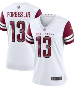 Emmanuel Forbes Jr. Washington Commanders Nike Women's Away Game Jersey - White