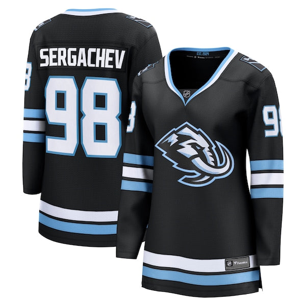 Mikhail Sergachev Utah Mammoth Women's Home Breakaway Player Jersey - Black