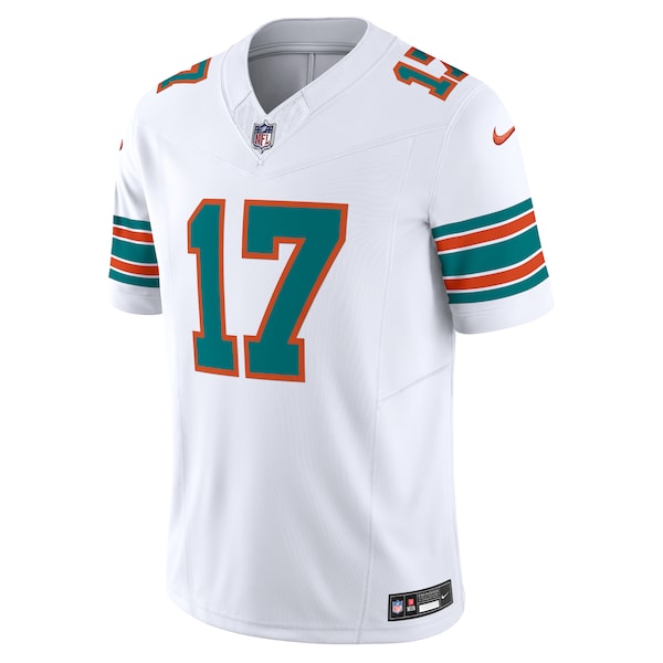 Jaylen Waddle Miami Dolphins Nike Vapor F.U.S.E. Limited Jersey - White - Image 2