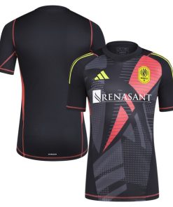 Nashville SC adidas 2024 Goalkeeper Jersey - Black