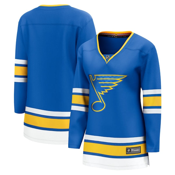 St. Louis Blues Women's Home Breakaway Jersey - Blue