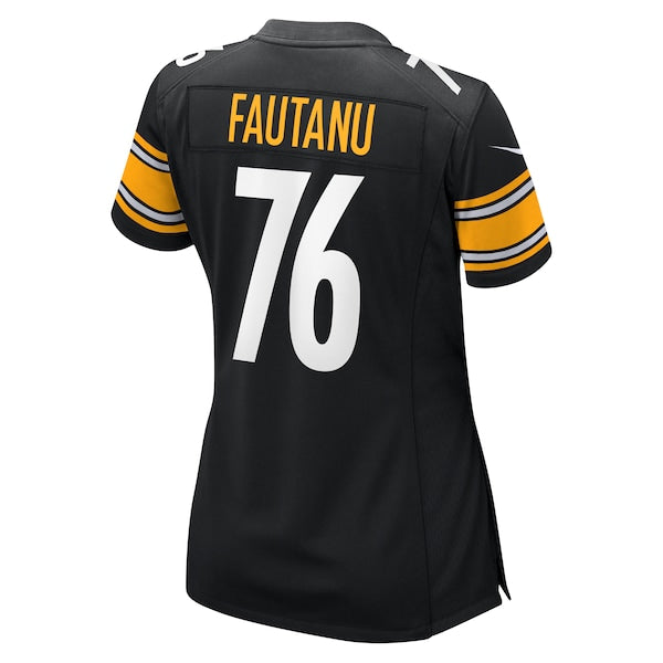 Troy Fautanu Pittsburgh Steelers Nike Women's Game Jersey - Black - Image 3