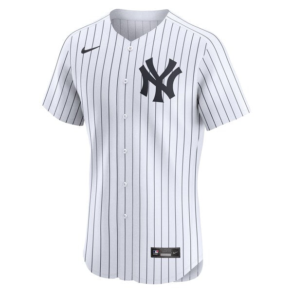 New York Yankees Nike Home Elite Jersey - White - Image 2