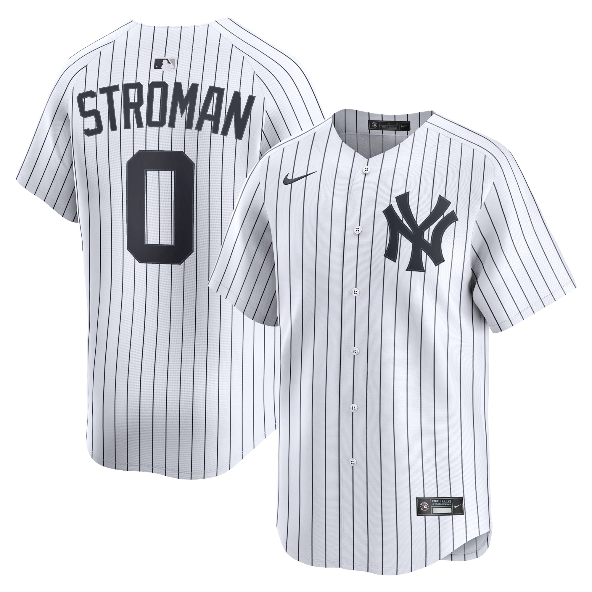 Marcus Stroman New York Yankees Nike Road Limited Player Jersey - Gray/White - Image 5