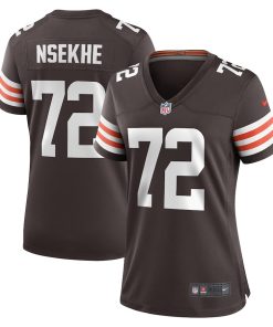 Ty Nsekhe Cleveland Browns Nike Women's  Game Jersey -  Brown