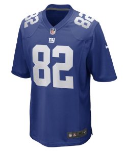 Alternative view of Daniel Bellinger New York Giants Nike Game Player Jersey - Royal