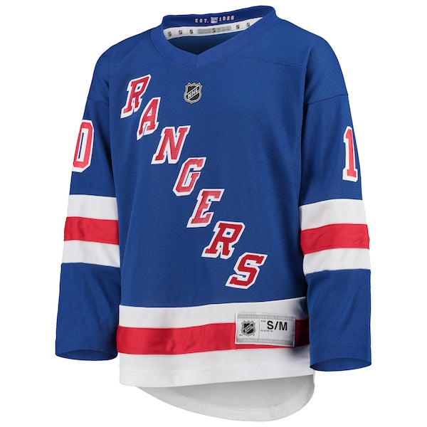 Artemi Panarin New York Rangers Youth Home Replica Player Jersey - Blue - Image 2