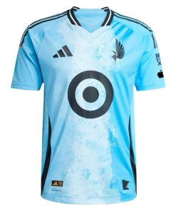 Alternative view of Kelvin Yeboah Minnesota United FC adidas 2025 CONVERGENCE Authentic Player Jersey - Blue