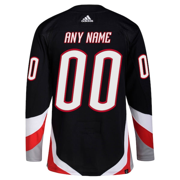 Buffalo Sabres adidas Alternate Primegreen Authentic Custom Jersey - Black - Image 3