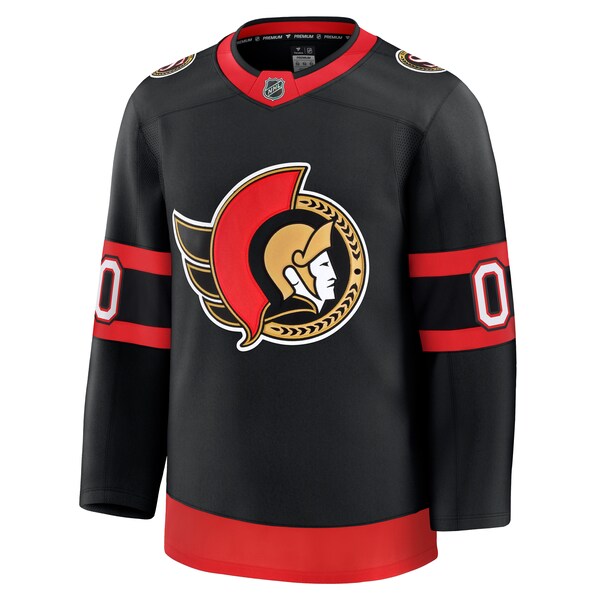 Ottawa Senators Home Premium Custom Jersey - Black/White - Image 2