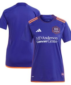 Houston Dynamo FC adidas Women's 2024 Still Holdin' Replica Jersey?¨C Purple