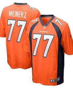 Quinn Meinerz Denver Broncos Nike Game Jersey - Orange