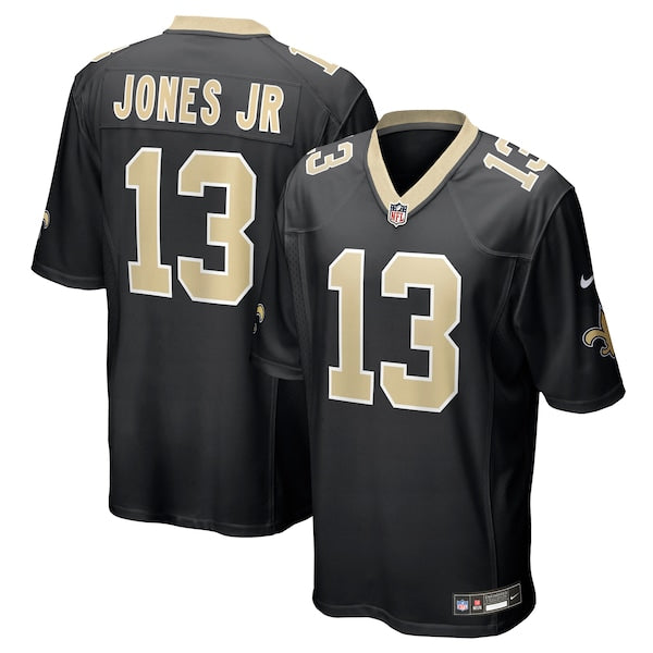 Velus Jones Jr. New Orleans Saints Nike Team Game Jersey - Black