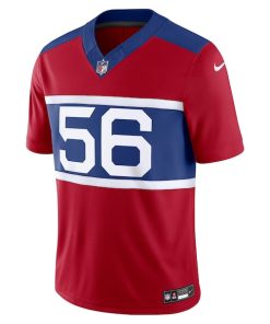 Alternative view of Lawrence Taylor New York Giants Nike Alternate Vapor F.U.S.E. Retired Player Limited Jersey - Century Red