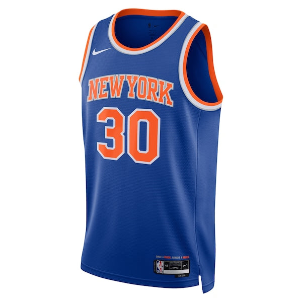 Julius Randle New York Knicks Nike Unisex Swingman Jersey - Icon Edition - Blue - Image 2