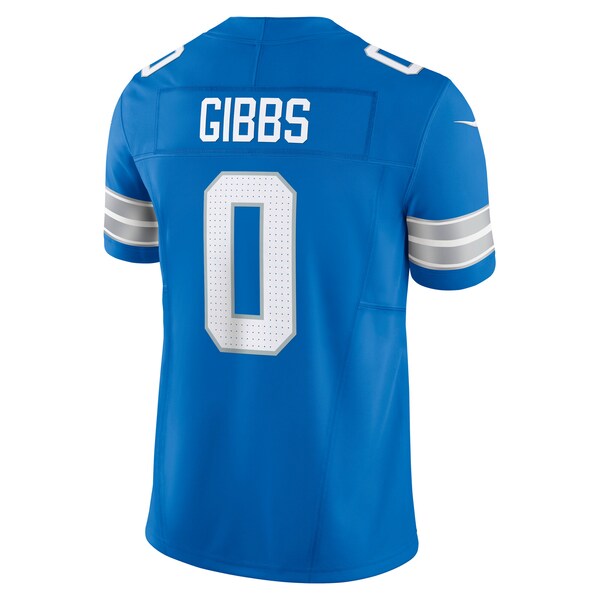 Jahmyr Gibbs Detroit Lions Nike Vapor F.U.S.E. Limited Jersey - Blue/Black/White - Image 4