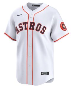 Alternative view of Yainer Diaz Houston Astros Nike Home Limited Player Jersey - White