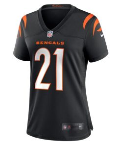 Alternative view of Mike Hilton Cincinnati Bengals Nike Women's Game Player Jersey - Black