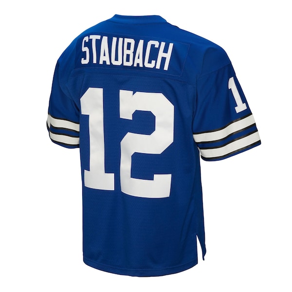Roger Staubach Dallas Cowboys Big & Tall 1971 Legacy Retired Player Jersey - Navy - Image 3