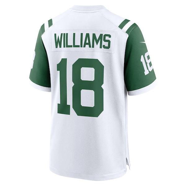 Mike Williams New York Jets Nike Classic Alternate Player Game Jersey - White - Image 2