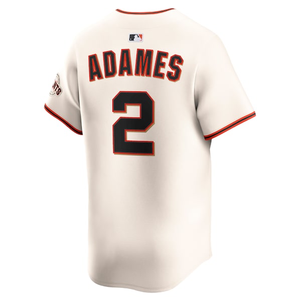 Willy Adames San Francisco Giants Nike Alternate Limited Player Jersey - Cream - Image 3