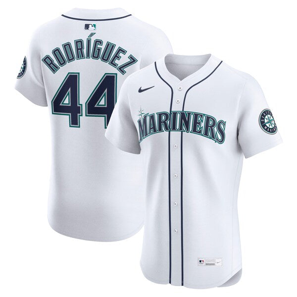 Julio Rodr¨ªguez Seattle Mariners Nike Home Elite Jersey - White/Cream/Teal