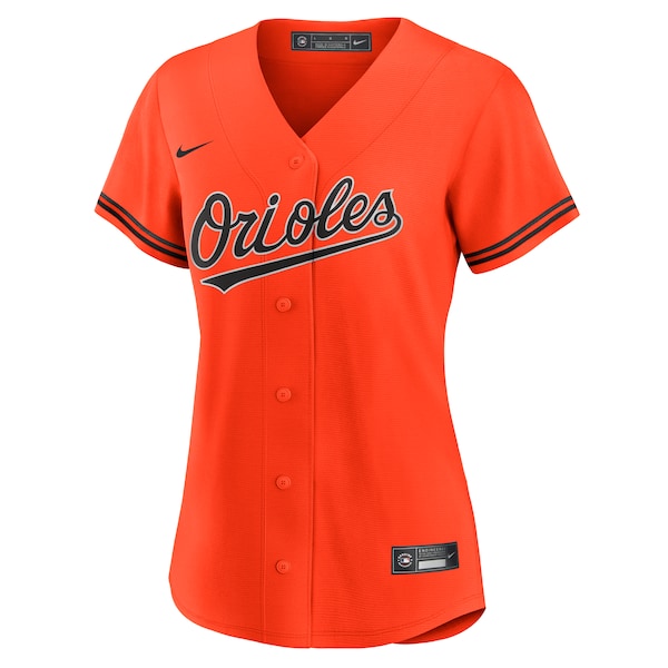 Gunnar Henderson Baltimore Orioles Nike Women's Alternate 2 Replica Jersey - Orange - Image 2