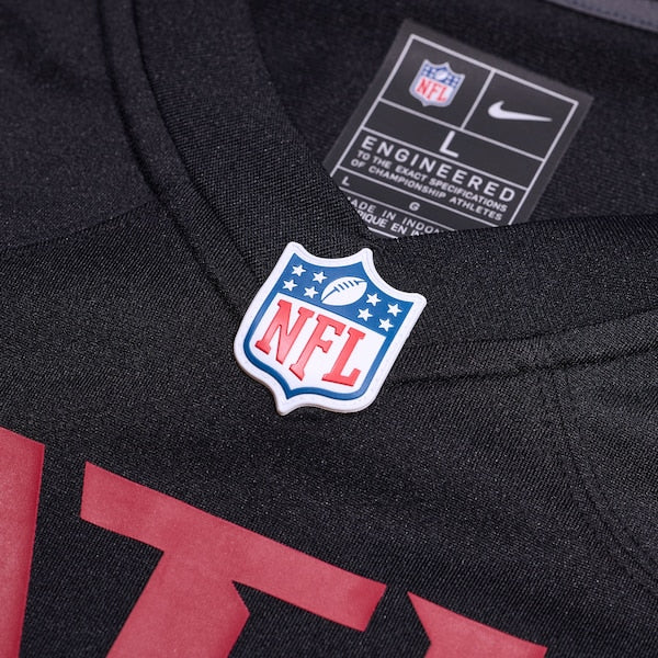 Kentavius Street Atlanta Falcons Nike Team Game Jersey - Black - Image 4