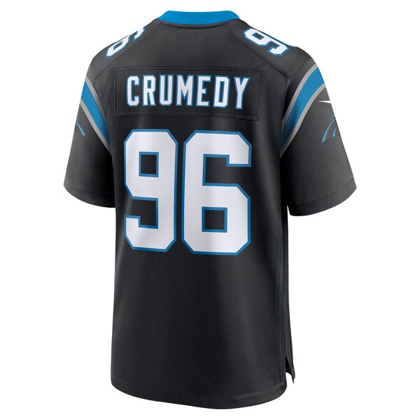 Jaden Crumedy Carolina Panthers Nike Game Jersey - Black - Image 3