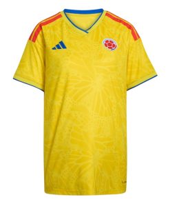 Alternative view of Colombia National Team adidas Women's FIFA x World Cup 2026 Home Replica Jersey - Yellow