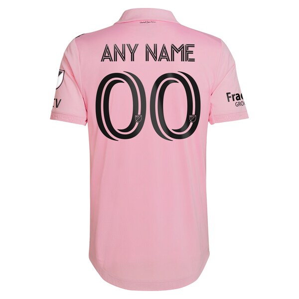 Inter Miami CF adidas 2022 The Heart Beat Kit Authentic Custom Jersey - Pink - Image 3