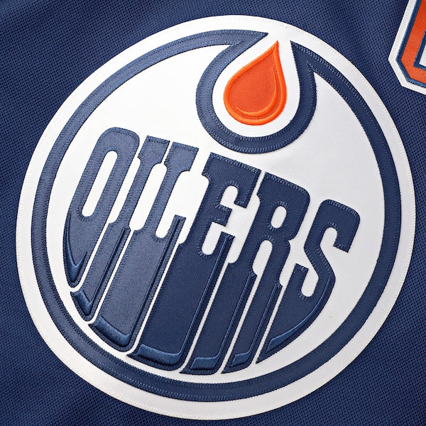 Connor McDavid Edmonton Oilers Home Premium Jersey - Royal/White - Image 8