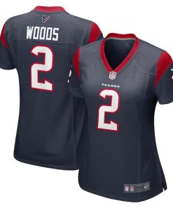 Robert Woods Houston Texans Nike Women's  Game Jersey -  Navy