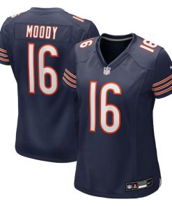 Jake Moody Chicago Bears Nike Women's Team Game Jersey -  Navy