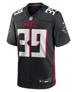 Alternative view of John Parker Romo Atlanta Falcons Nike Team Game Jersey -  Black