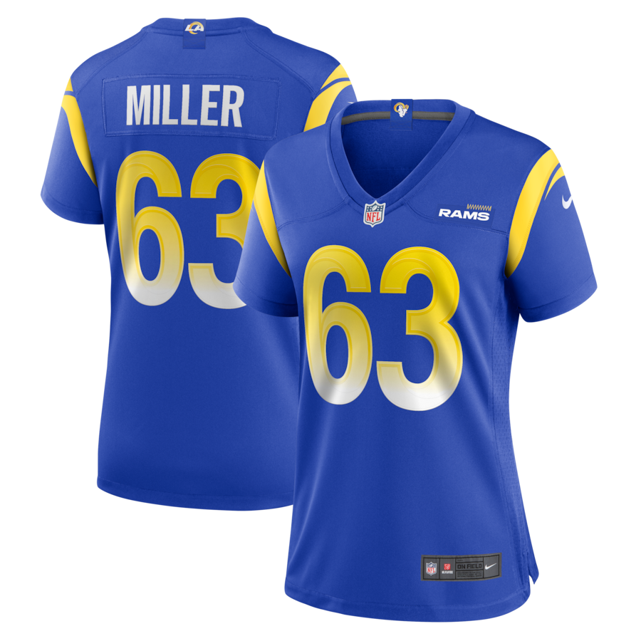 Grant Miller Los Angeles Rams Nike Women's Game Jersey - Royal