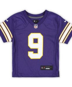 Alternative view of J.J. McCarthy Minnesota Vikings Nike Toddler Classic Player Game Jersey - Purple