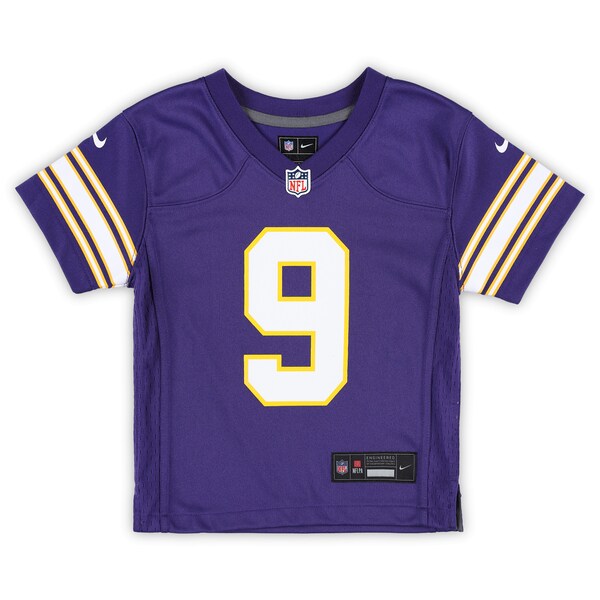 J.J. McCarthy Minnesota Vikings Nike Preschool Classic Player Game Jersey - Purple - Image 2
