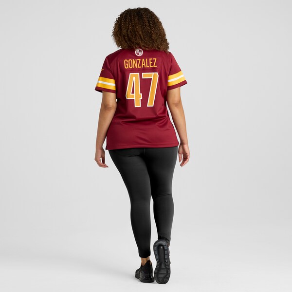 Zane Gonzalez Washington Commanders Nike Women's Game Jersey - Burgundy - Image 7